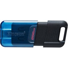 256GB USB-С3.2 Kingston DataTraveler 80M Black/Blue